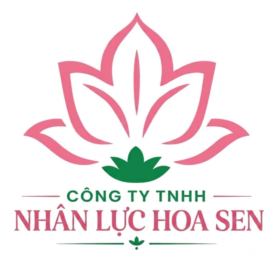 Logo Nhân Lực Hoa Sen