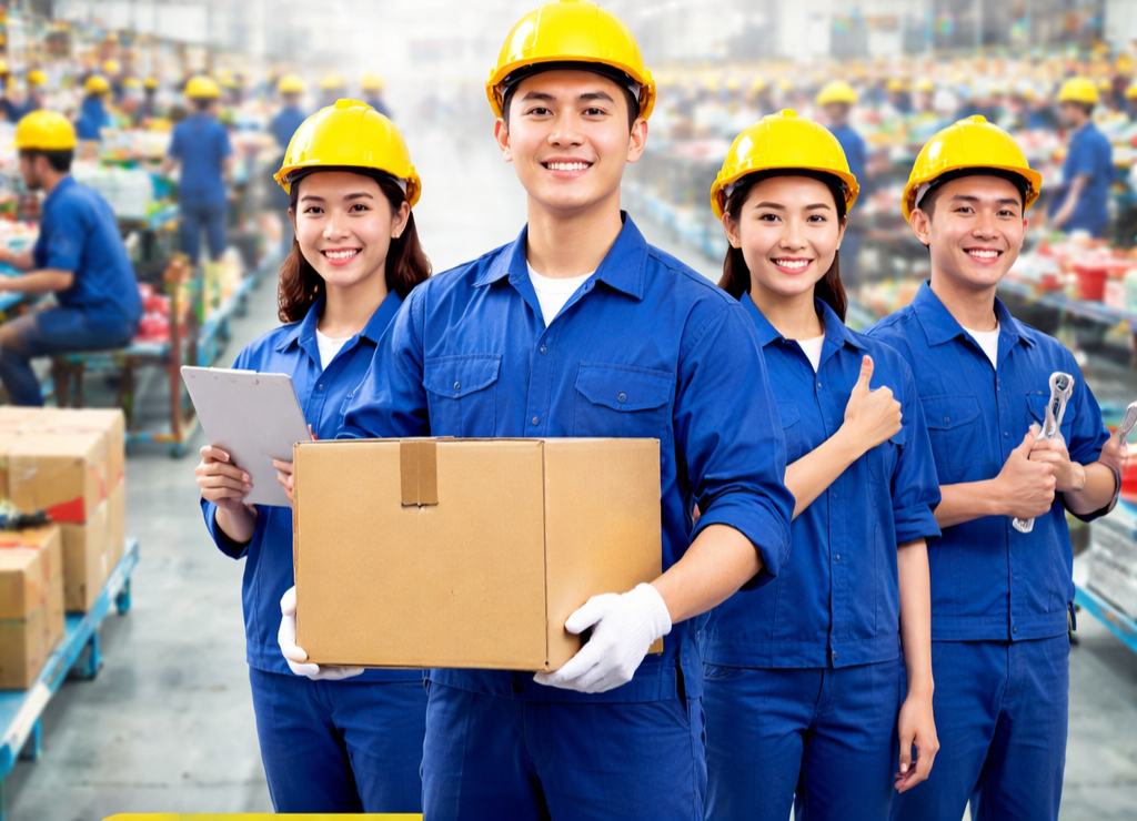 Cho thuê lao động KCN Cầu Cựu chất lượng cao