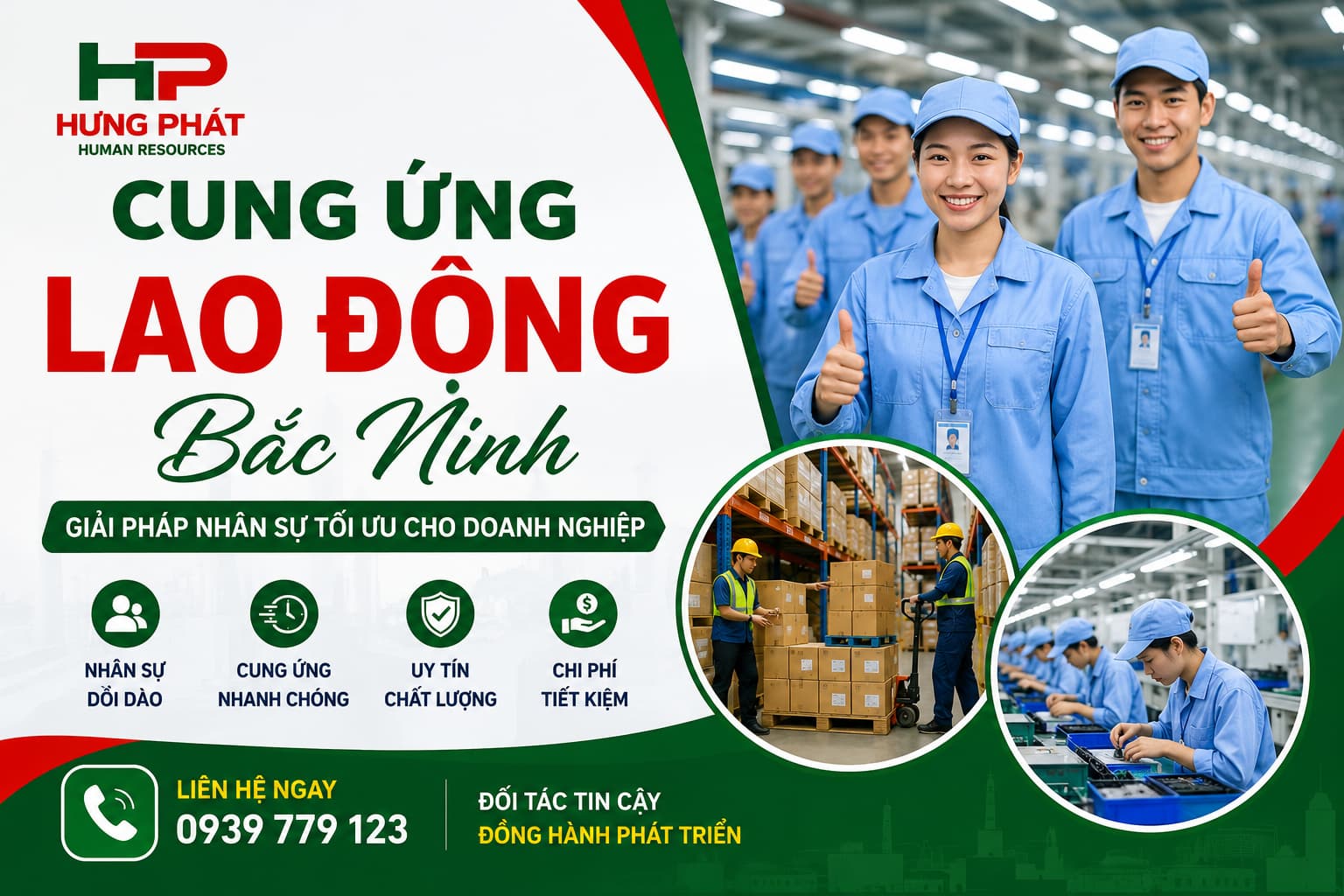Cung Ứng Lao Động Bắc Ninh - Đầy Đủ Lao Động Phổ Thông, Thời Vụ, Dài Hạn