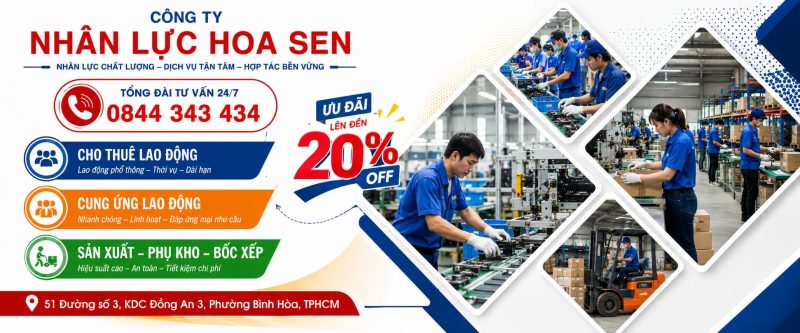 Giới thiệu Nhân lực Hoa Sen Banner