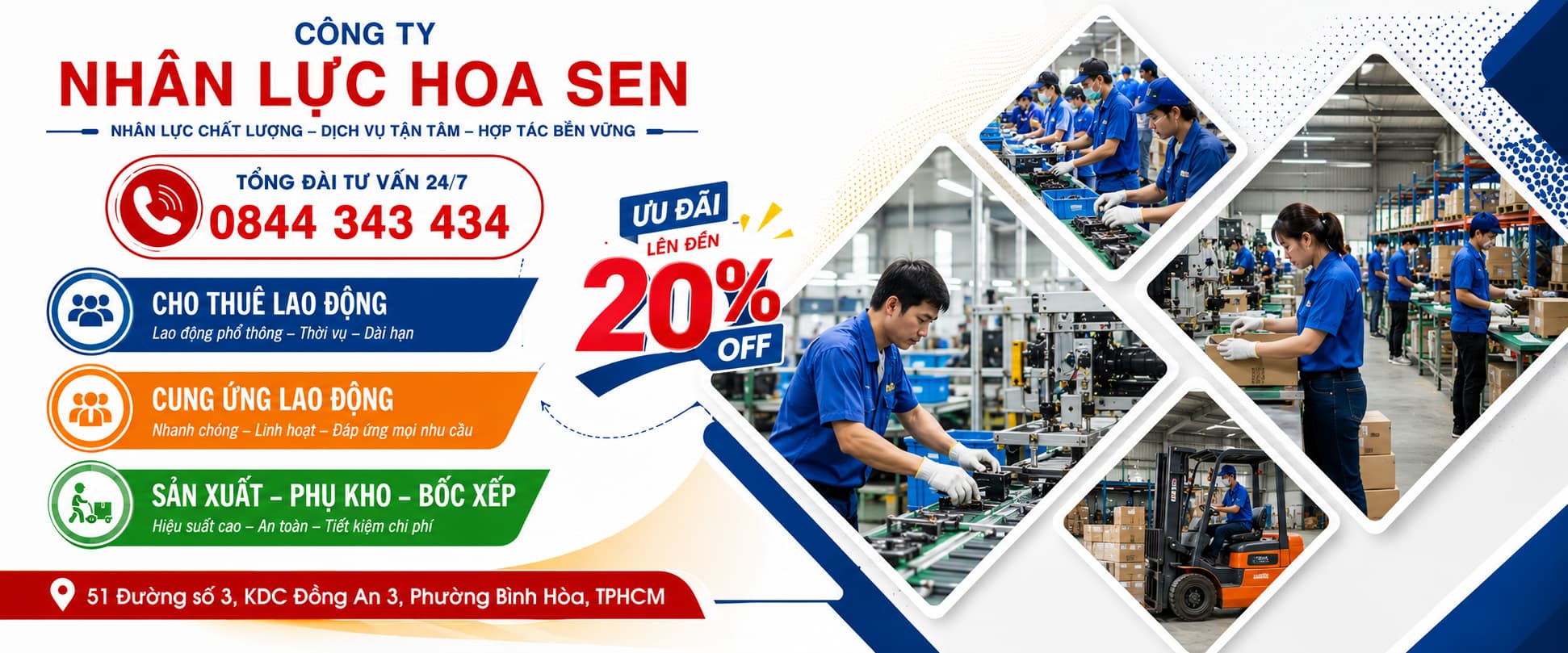 Nhân lực Hoa Sen Banner